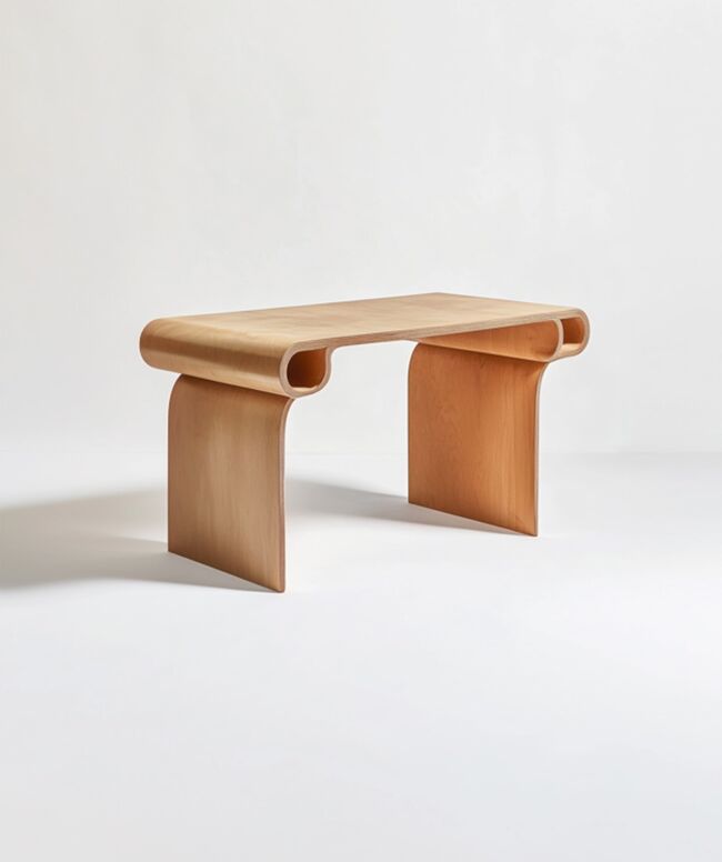 Minimal wave desk