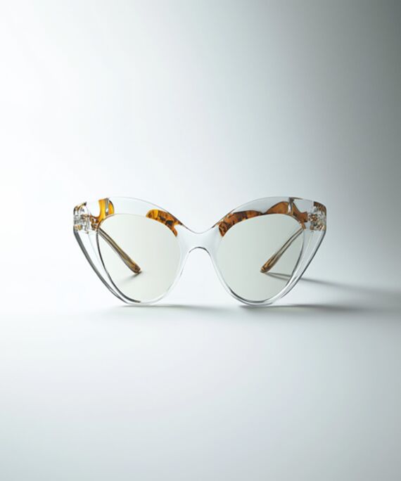 Clear edge glasses